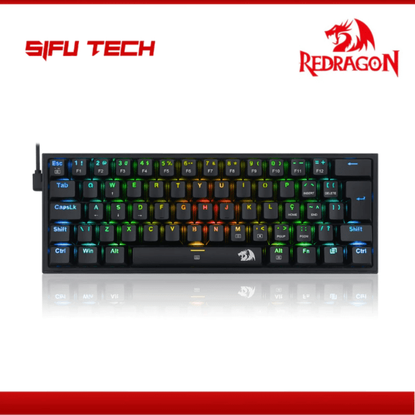 Redragon K617 FIZZ Wired RGB Gaming Keyboard