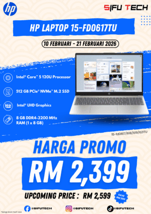 HP LAPTOP 15-FD0617TU