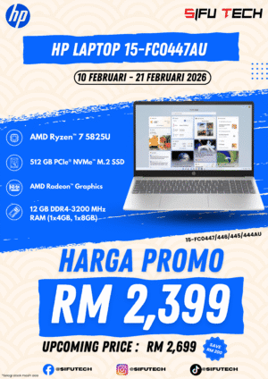 HP LAPTOP 15-FC0447AU