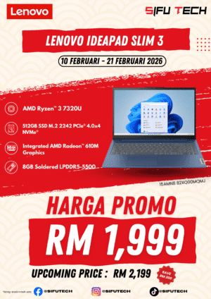 LENOVO IDEAPAD SLIM 3 15AMN8