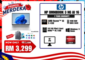 HP OmniBook 3 NGAI 16-bv0023AU