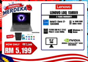 Lenovo LOQ 15IRX9-83DV019GMJ